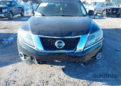 2016 Nissan Pathfinder Sl из США, поврежденный, VIN 5N1AR2MM2GC670334